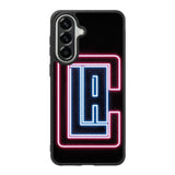 Los Angeles Clippers Neon Samsung Galaxy A37 Case OV9370