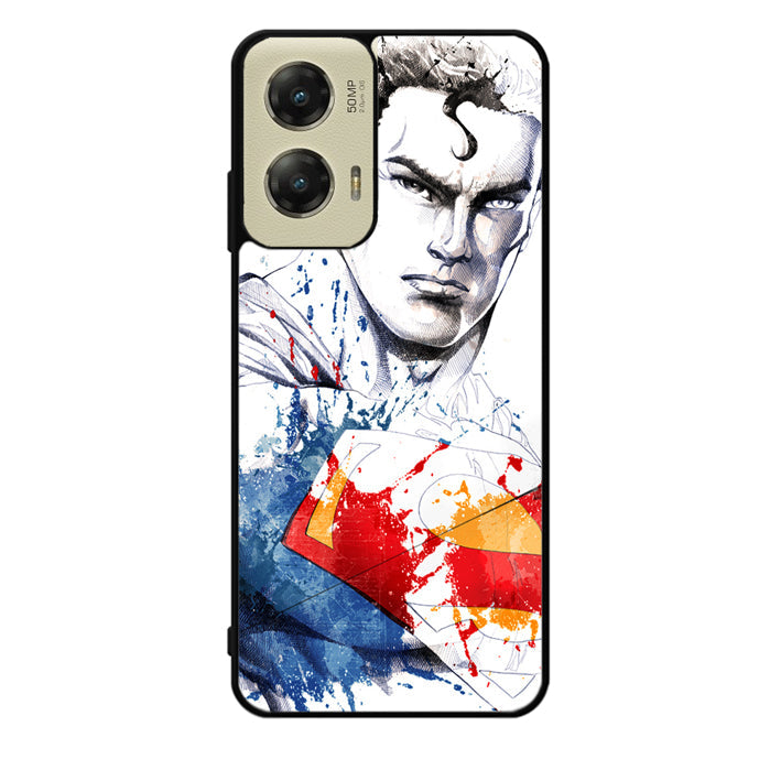 Superman Man Of Steel Painting Motorola Moto G Stylus 5G 2024 Case OV2301
