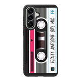 cassette tape pink Samsung Galaxy A37 Case OV11190