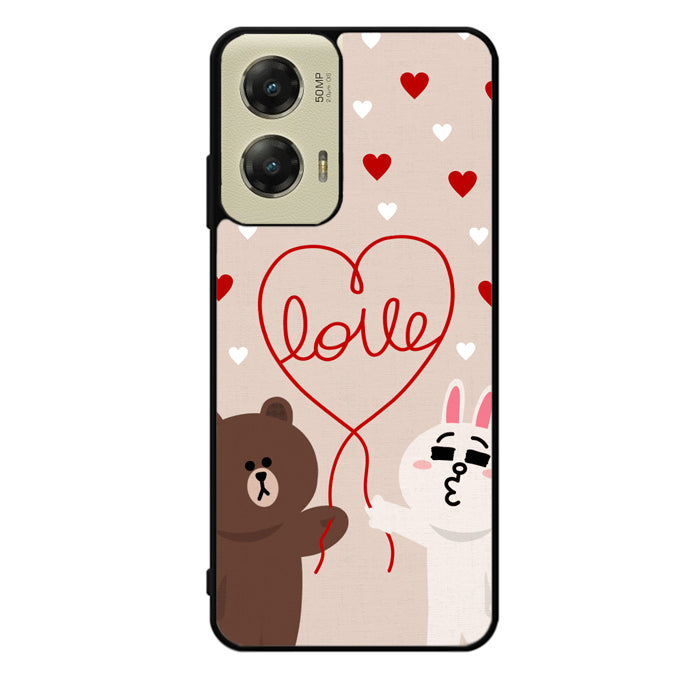 cony brown line Motorola Moto G Stylus 5G 2024 Case OV1564