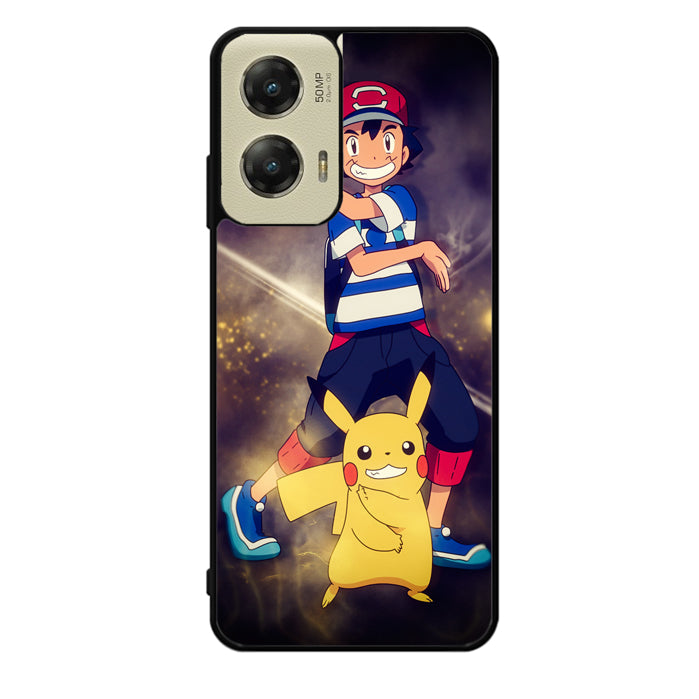 Pokemon Ash And Pikachu Motorola Moto G Stylus 5G 2024 Case OV9391
