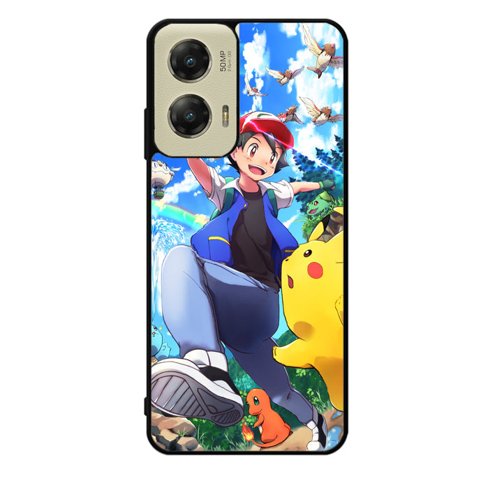 Pokemon Ash And Pikachu Motorola Moto G Stylus 5G 2024 Case OV9392