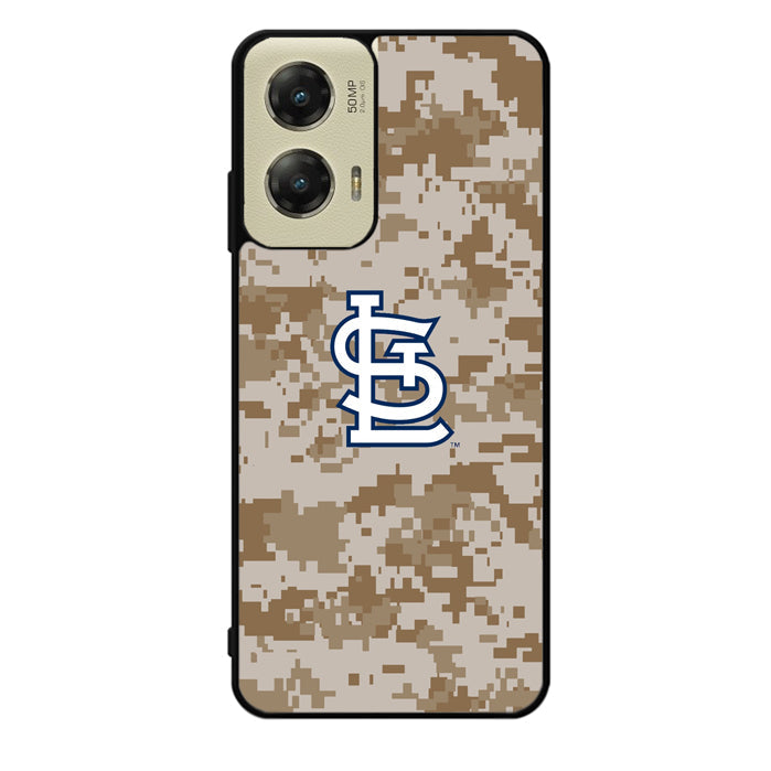 Brown Louis Cardinals Motorola Moto G Stylus 5G 2024 Case OV9227