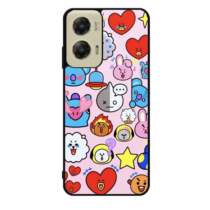 Pattern BT21 Cute Motorola Moto G Stylus 5G 2024 Case OV9288