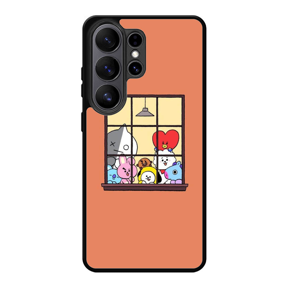 Lovely BT21 Samsung Galaxy S26 Ultra Case OV9290