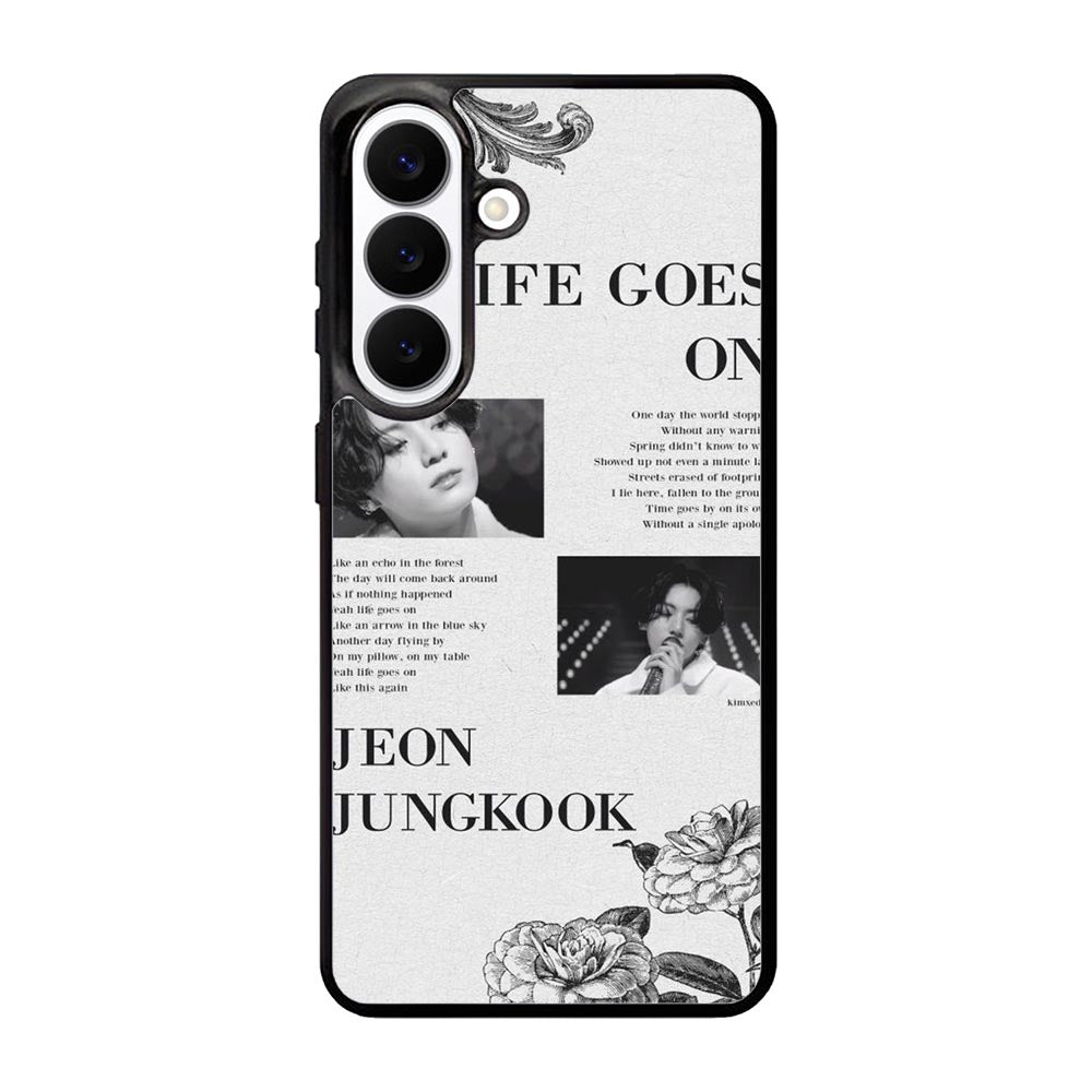 Life Goes On Jungkook Samsung Galaxy S26 Plus Case QC9291