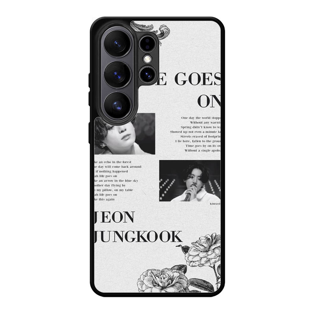 Life Goes On Jungkook Samsung Galaxy S26 Ultra Case QC9291
