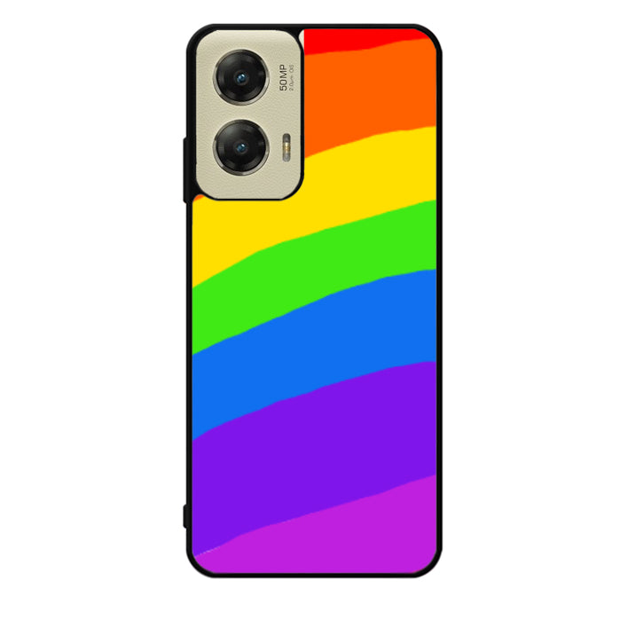 Rainbow Round Motorola Moto G Stylus 5G 2024 Case OV8575