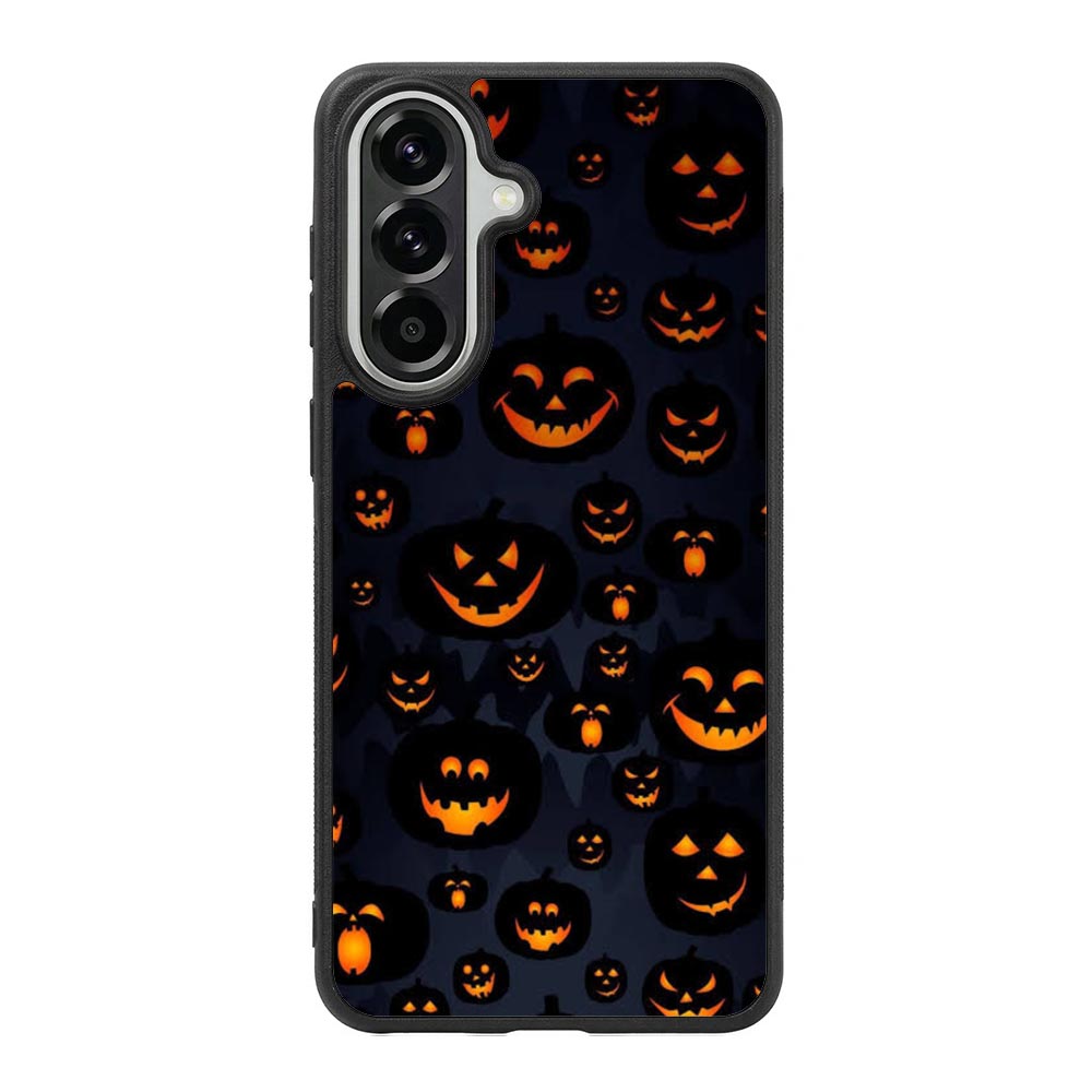 Scary Halloween Pumpkin Masks Samsung Galaxy A57 Case OV2654