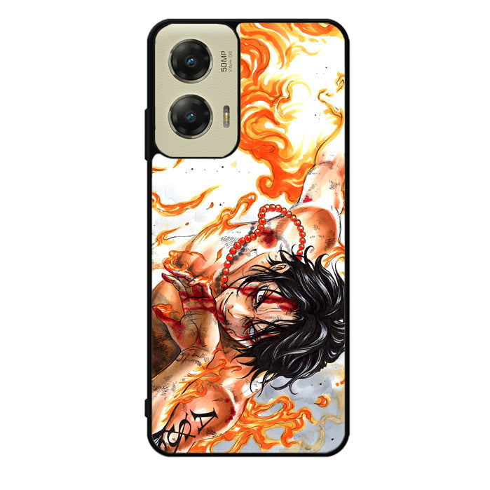 One Piece Fire Motorola Moto G Stylus 5G 2024 Case OV2985