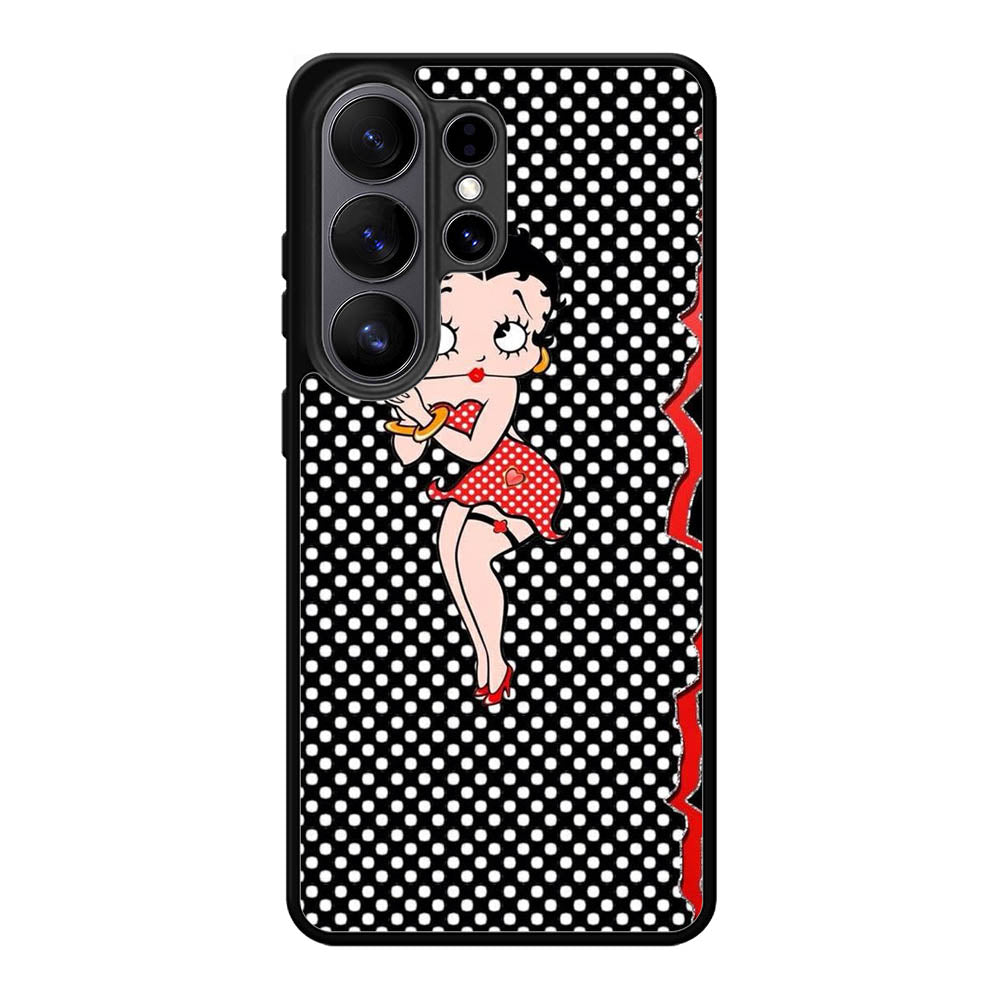 Cartoon Character Betty Boop Samsung Galaxy S26 Ultra Case QC4406