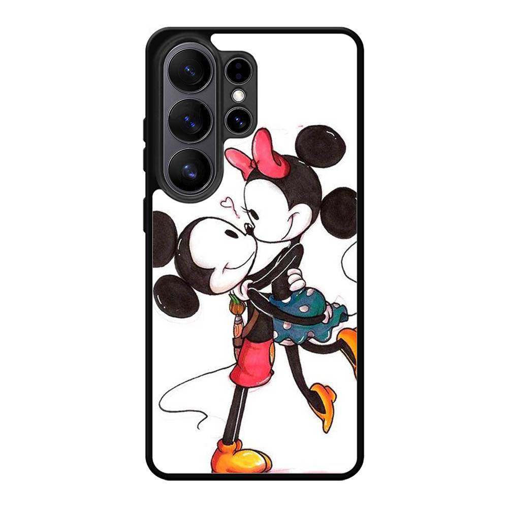 Romantic Couple Mickey Mouse Samsung Galaxy S26 Ultra Case OV2666