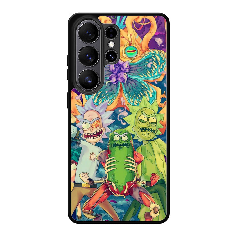 Rick Sanchez With Pickles Samsung Galaxy S26 Ultra Case OV2699