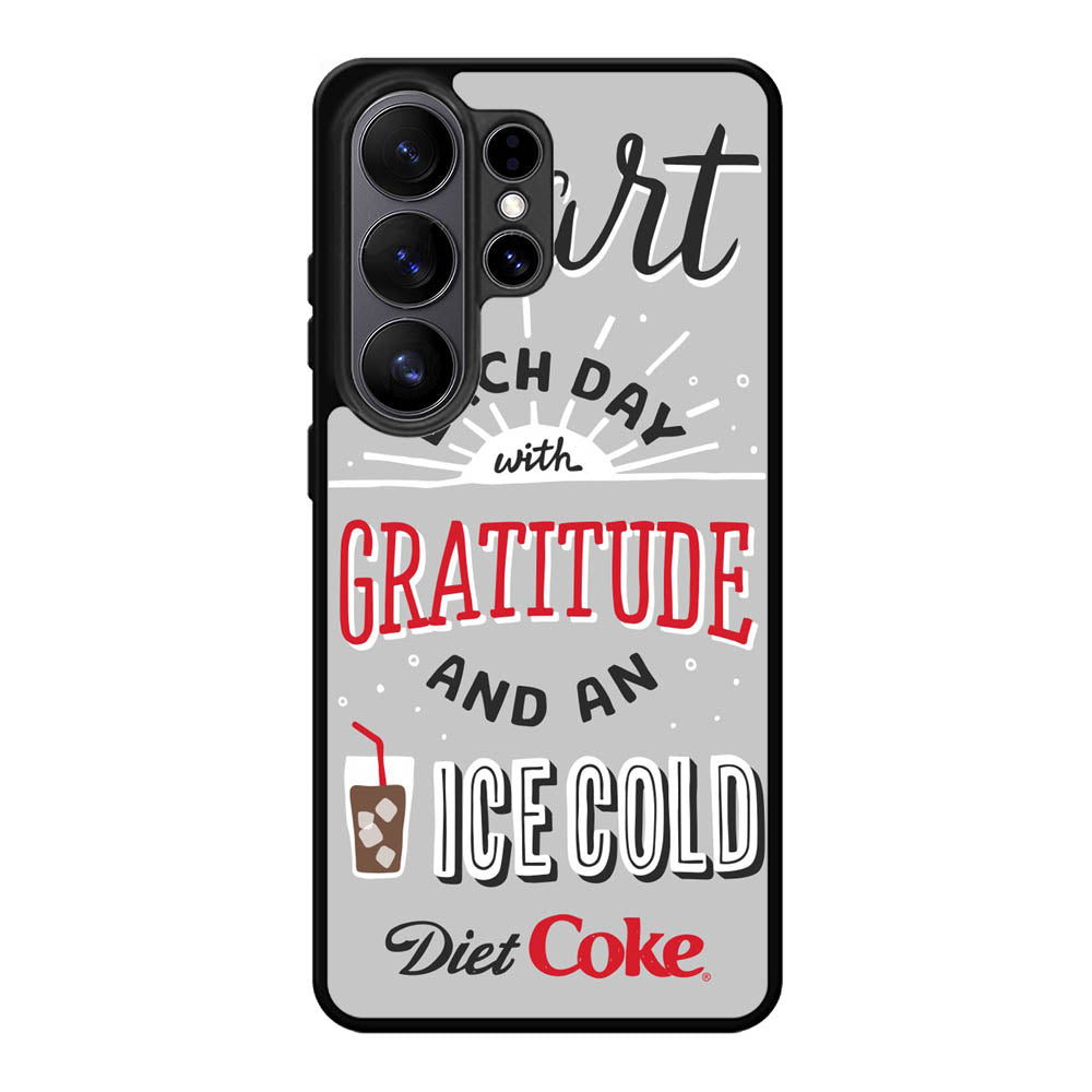 Diet Coke Quotes Samsung Galaxy S26 Ultra Case OV1804