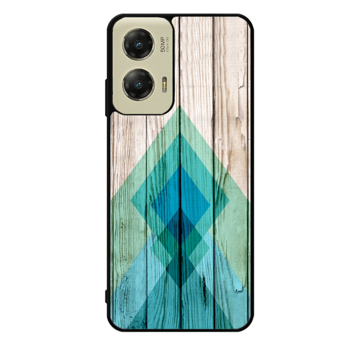 Simple Aztec on Wood Motorola Moto G Stylus 5G 2024 Case OV1806