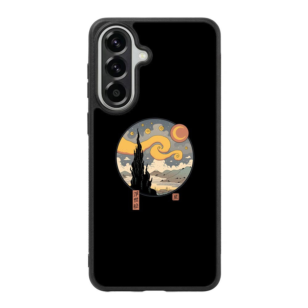 Starry Ukiyo Japanese Retro Samsung Galaxy A57 Case OV10824