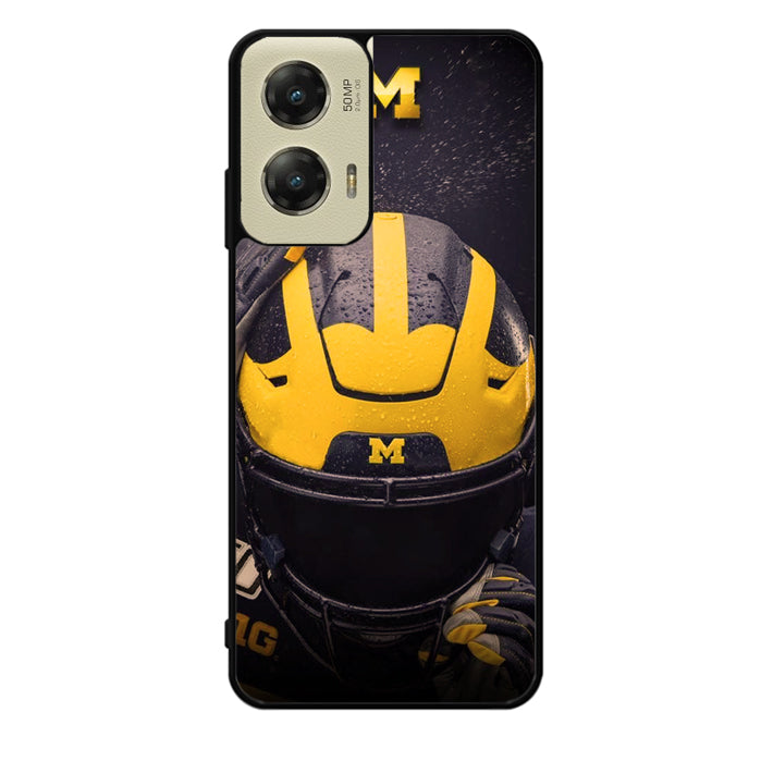 Michigan Wolverines Helmet Motorola Moto G Stylus 5G 2024 Case OV10771