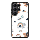 Turtle Rainbow Pattern Samsung Galaxy S26 Ultra Case OV10242