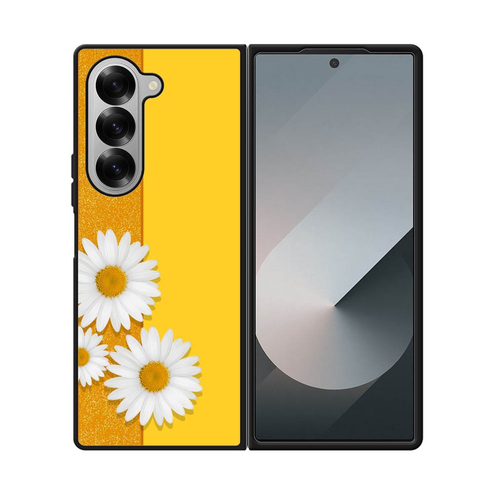 The Beautifull Daisy Flowers FLP5005 Samsung Galaxy Z Fold 7 5G Case