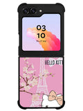 Hello Kitty Eiffel Samsung Galaxy Z Flip 5 5G 2023 Case