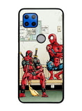 Funny Spiderman and Deadpool Motorola Moto G 5G Case , Moto One 5G Ace Case