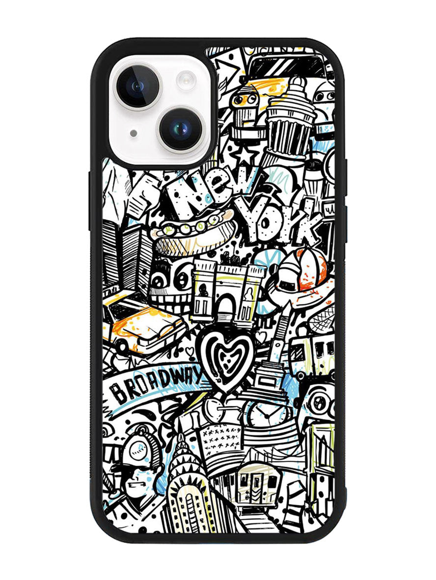 New York City Art iPhone 15 Plus Case OV1875