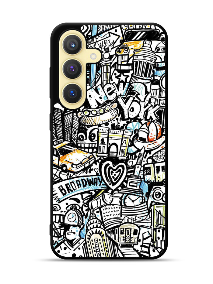 New York City Art Samsung Galaxy S25 5G Case OV1875
