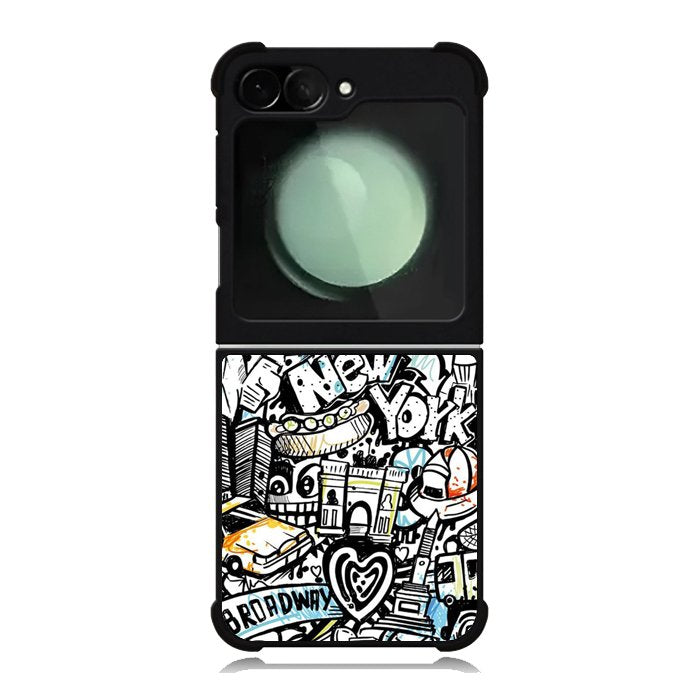 New York City Art Samsung Galaxy Z Flip 6 5G 2024 Case OV1875