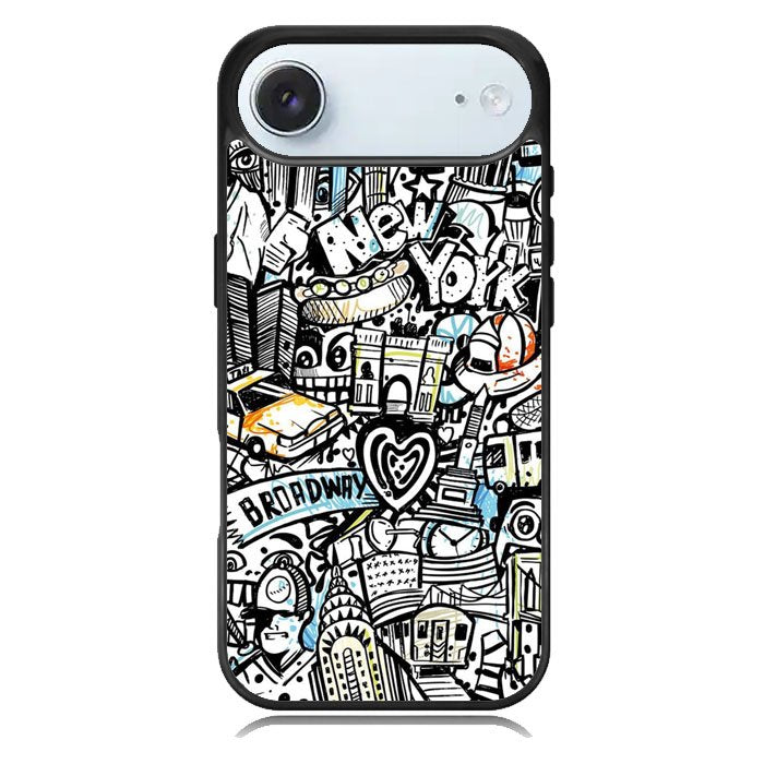New York City Art iPhone 17 Air Case OV1875