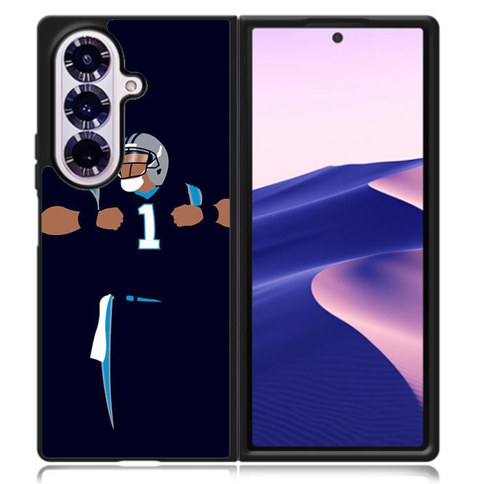 Cam Newton Superman Samsung Galaxy Z Fold 7 Case OV1876