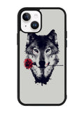 Wolf Rose iPhone 14 Plus Case QC1878