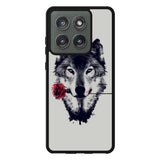 Wolf Rose Motorola Moto Edge 2025 Case QC1878
