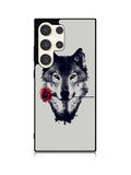 Wolf Rose Samsung Galaxy S23 Ultra 5G Case QC1878