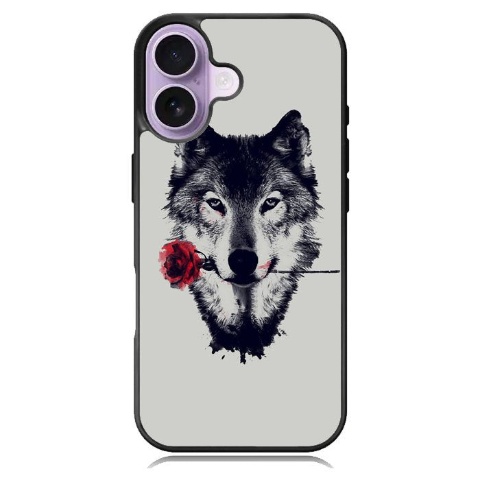 Wolf Rose iPhone 17 Case OV1878