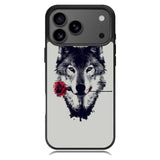 Wolf Rose iPhone 17 Pro Case RC1878