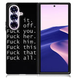 Fuck You and Fuck All Samsung Galaxy Z Fold 7 Case OV4904