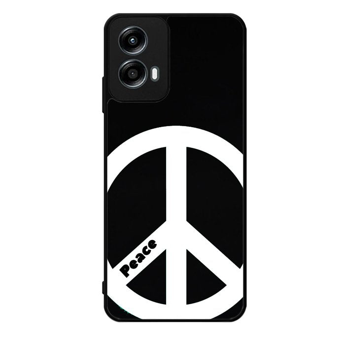 Peace Logo Motorola Moto G Play 2024 Case OV2929