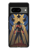 Captain Marvel Comic Google Pixel 8A Case QC4372