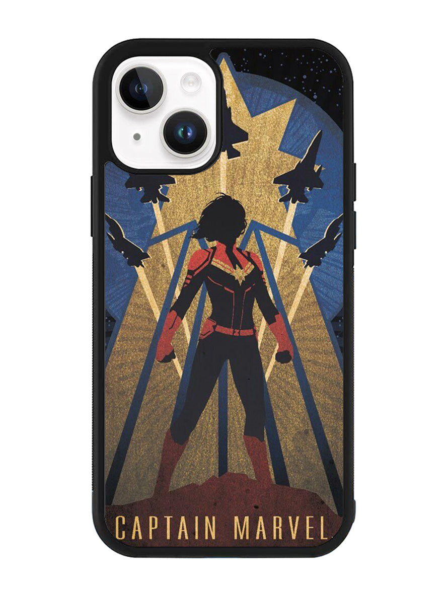 Captain Marvel Comic iPhone 15 Plus Case OV4372