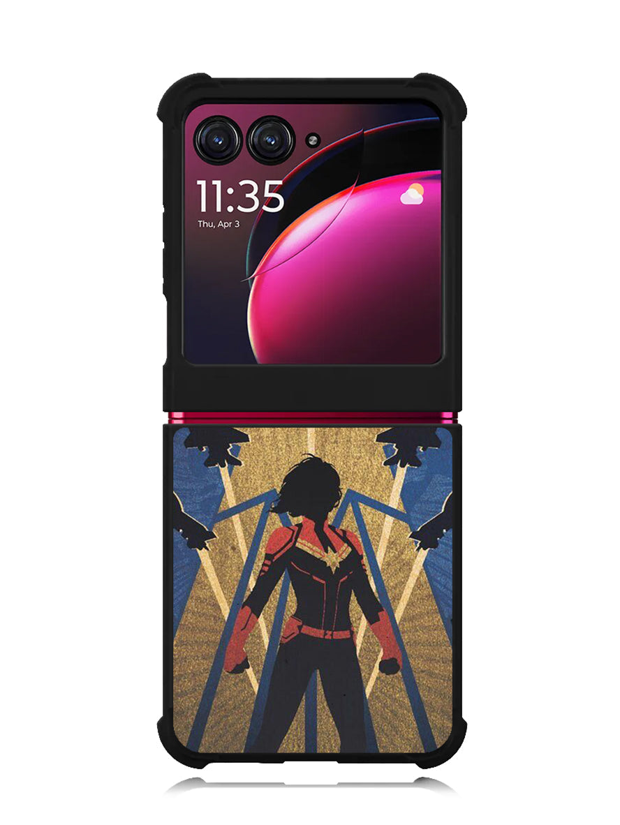 Captain Marvel Comic Motorola Moto Razr Plus 2023 , Moto Razr+ 2023 Case OV4372
