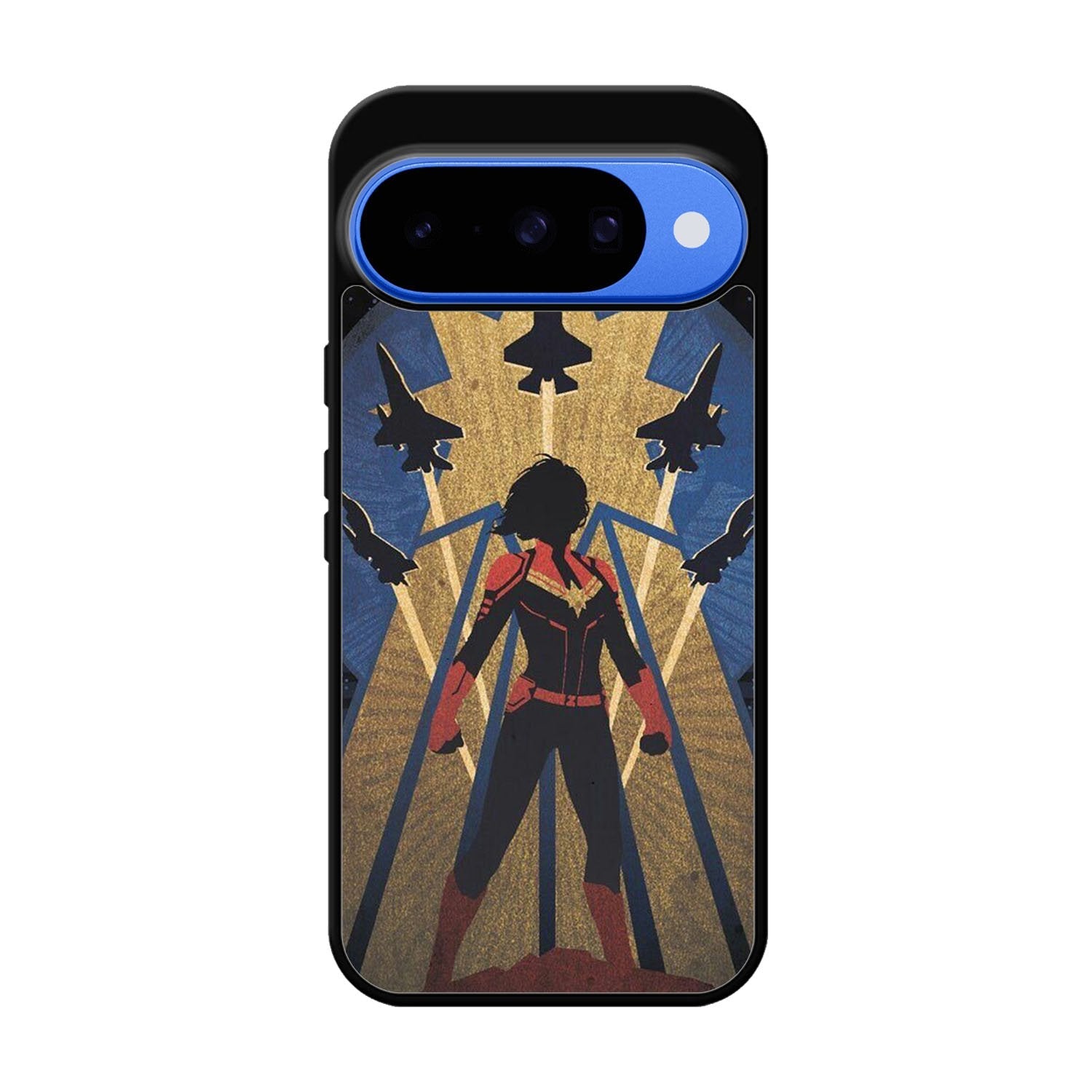 Captain Marvel Comic Google Pixel 10 Case QC4372