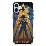 Captain Marvel Comic iPhone 16 Case QC4372