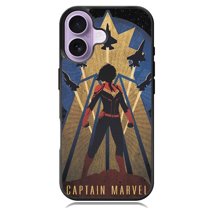 Captain Marvel Comic iPhone 17 Case OV4372