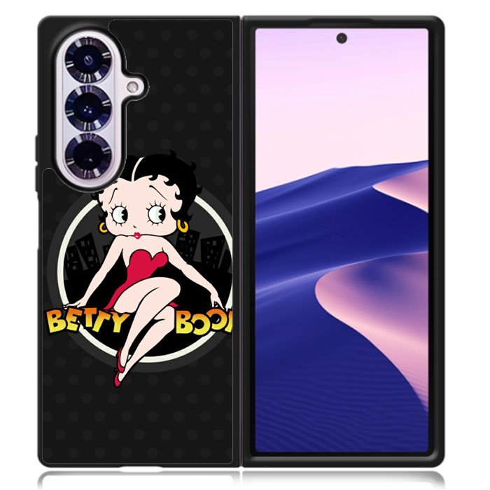 Betty Boop City Samsung Galaxy Z Fold 7 Case OV4112