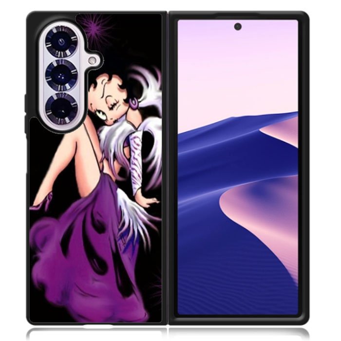 Betty Boop Angels Samsung Galaxy Z Fold 7 Case OV4117
