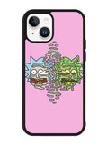 Rick And Morty Pink iPhone 15 Plus Case OV1887