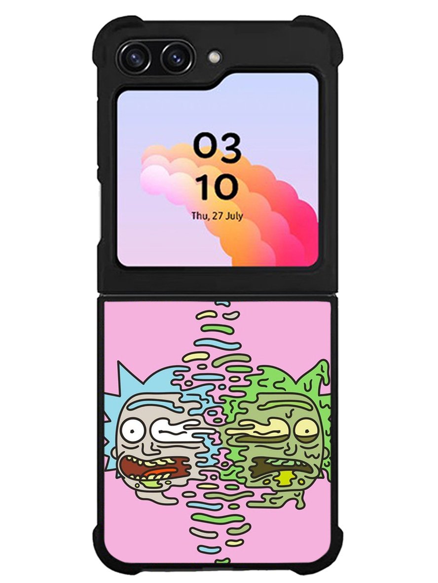 Rick And Morty Pink Samsung Galaxy Z Flip 5 5G 2023 Case OV1887