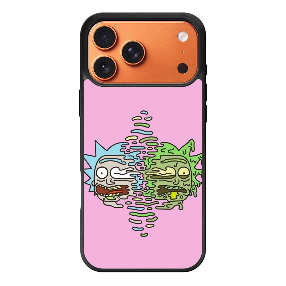 Rick And Morty Pink iPhone 17 Pro Case QC1887