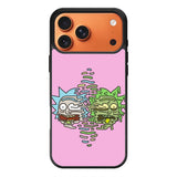 Rick And Morty Pink iPhone 17 Pro Case QC1887