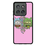 Rick And Morty Pink Motorola Moto Edge 2025 Case QC1887